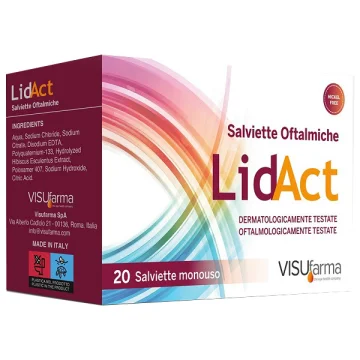 LIDACT SALVIETTE OFT MON 20PZ