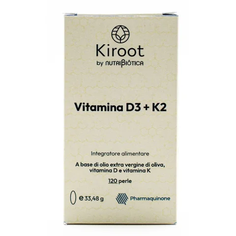 KIROOT VITAMINA D3 K2 120PRL