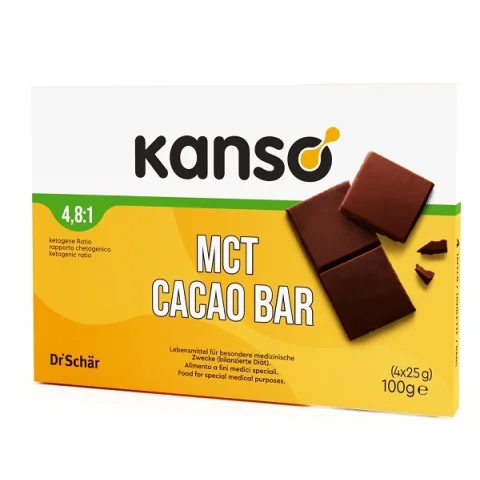 KANSO*MCT CACAO BAR 4X25G KANSO*MCT CACAO BAR 4X25G