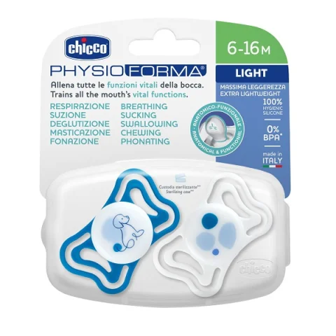 CH SUCCH LIGHT BLU SIL6 16 2PZ CH SUCCH LIGHT BLU SIL6 16 2PZ
