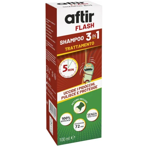 AFTIR FLASH SHAMPOO 3IN1