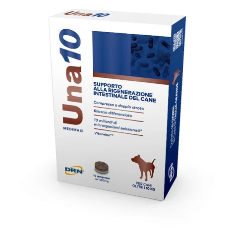 UNA10 MEDIMAXI CANE 10CPR 1400MG - DRN