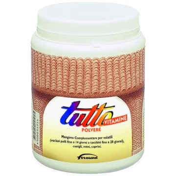 TUTTO VITAMINE POLVERE BARATTOLO 500GR - FORMEVET