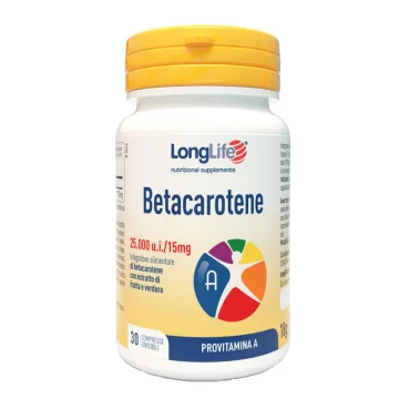 LONGLIFE BETACAR.25000UI*30Cpr