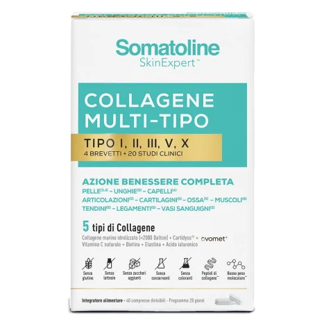 SOMATOLINE COLLAG MULTI 40CPR