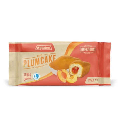 AGLUTEN PlumCake Albicocca 4pz AGLUTEN PlumCake Albicocca 4pz