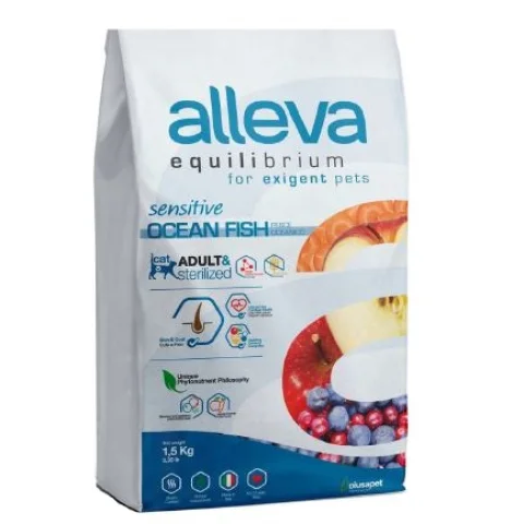 ALLEVA EQUILIBRIUM CAT SENSITIVE FISH ADULT KG 0.400 - P61031