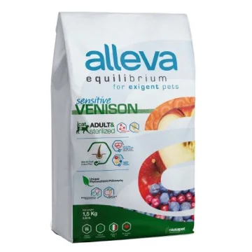 ALLEVA EQUILIBRIUM CAT SENSITIVE VENISON ADULT KG 0.400 - P61051