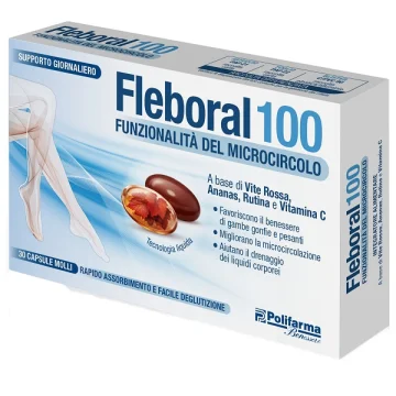 FLEBORAL 100 30CPS