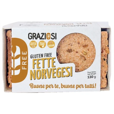 GRAZIOSI Fette Norvegesi 130g GRAZIOSI Fette Norvegesi 130g