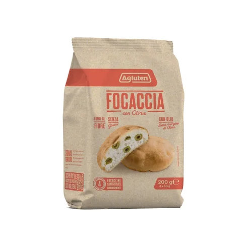 AGLUTEN Focaccina Olive 200g AGLUTEN Focaccina Olive 200g