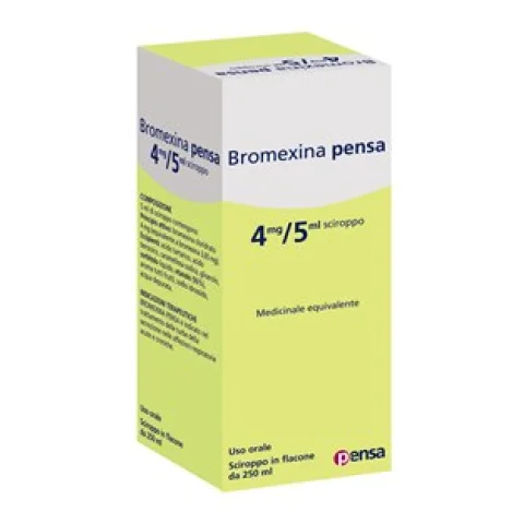 BROMEXINA PE*SCIR 250ML 4MG/5M BROMEXINA PE*SCIR 250ML 4MG/5M