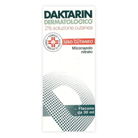 Daktarin Soluzione Cutanea Flacone da 30ml al 2% 