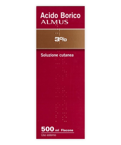 ACQUA BORICA*3% 500ML