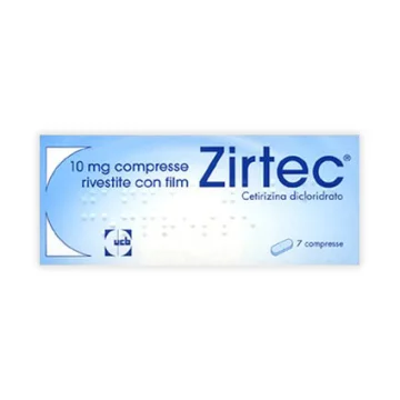 Zirtec*7cpr Riv 10mg