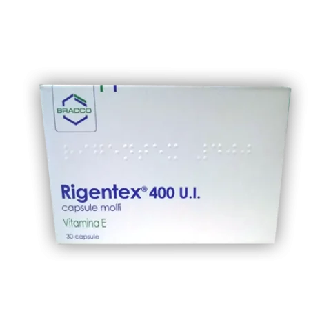 Rigentex 30 Capsule Molli 400 ui - Per la Carenza di Vitamina E