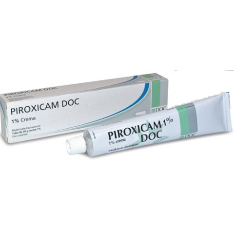 PIROXICAM DOC*CREMA 50G 1% PIROXICAM DOC*CREMA 50G 1%