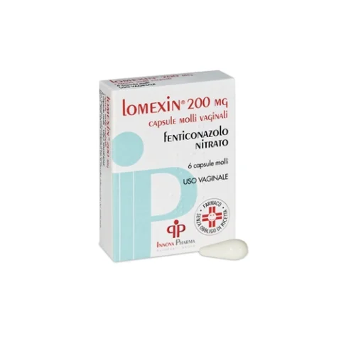 LOMEXIN*6 OV. VAG. 200 MG LOMEXIN*6 OV. VAG. 200 MG