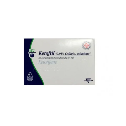 Ketoftil Collirio 25 Monodose 0,5ml 0,5mg/ml