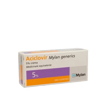 Aciclovir Mylan Generics 5% Crema 3G - Trattamento Herpes Simplex