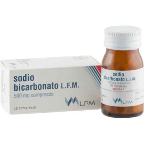 SODIO BICARB*50CPR 500MG SODIO BICARB*50CPR 500MG