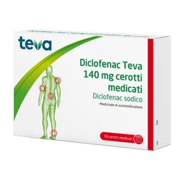 Diclofenac Te*10cer Med 140mg