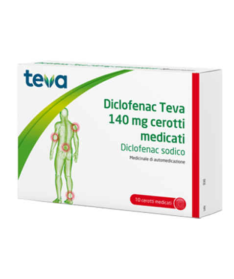 Diclofenac Te*10cer Med 140mg