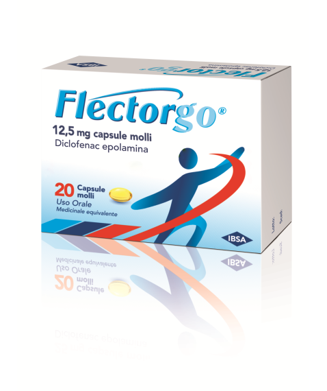 Flectorgo 12,5 Mg 20 Capsule Molli