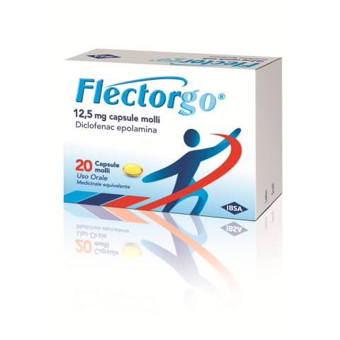 Flectorgo 12,5 Mg 20 Capsule Molli Flectorgo 12,5 Mg 20 Capsule Molli