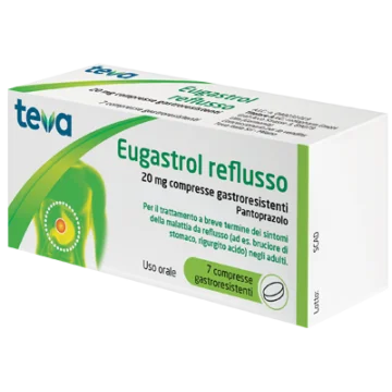 EUGASTROL REFLUSSO*7CPR 20MG