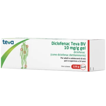 DICLOFENAC Gel 10mg/g 120gTEVA