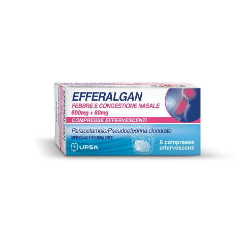EFFERALGAN FEBBRE E CONG 8CPR