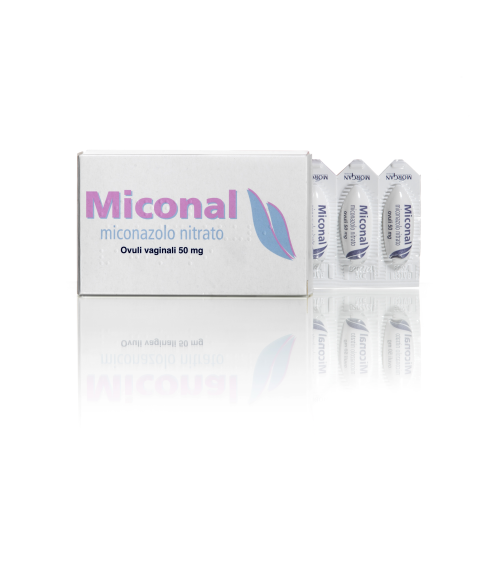 MICONAL*15 OV VAG. 50 MG