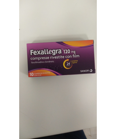 FEXALLEGRA 10CPR RIV 120MG