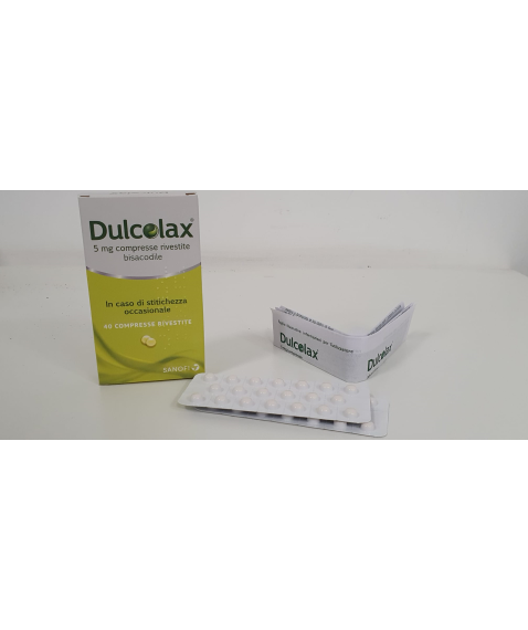 DULCOLAX 40CPR RIV 5MG