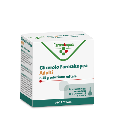 GLICEROLO FARMAK*AD 6CONT6,75G