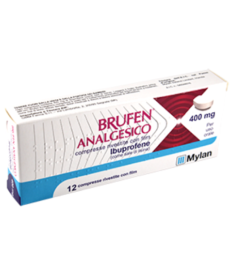 BRUFEN ANALGES*12CPR RIV 400MG