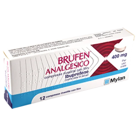 BRUFEN ANALGES*12CPR RIV 400MG