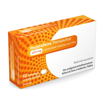IBUPROFENE PENSA*12CPR 400MG
