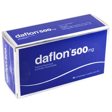 DAFLON*60CPR RIV 500MG