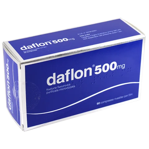 DAFLON*60CPR RIV 500MG