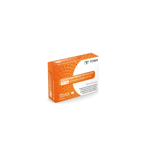 DEXKETOPROFENE 25mg 20 Cpr PNS DEXKETOPROFENE 25mg 20 Cpr PNS