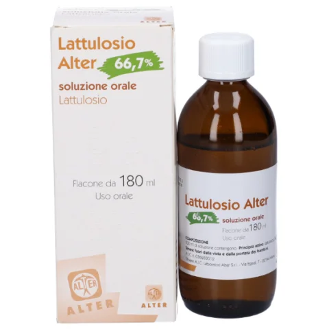 LATTULOSIO ALTER*SCIR 180ML LATTULOSIO ALTER*SCIR 180ML