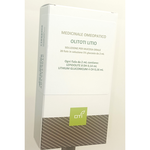 OLITOTI LITIO*OS 20F 5% 2ML OLITOTI LITIO*OS 20F 5% 2ML