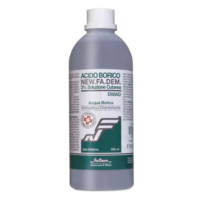 ACIDO BORICO NEW F*3% FL 500ML