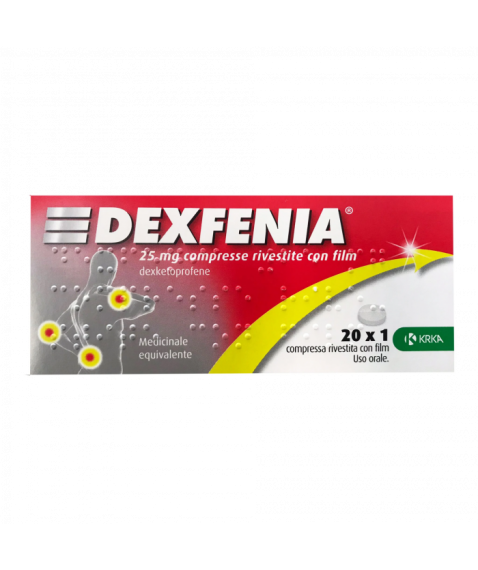 DEXFENIA 20CPR RIV 25MG