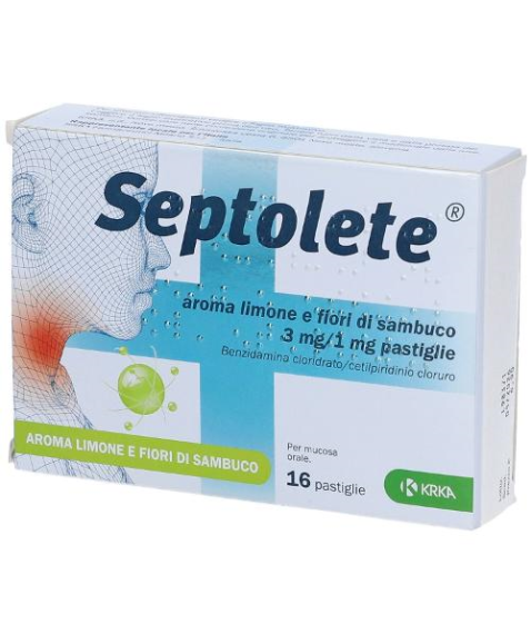 SEPTOLETE*16PAST3+1MG LIM FIOR