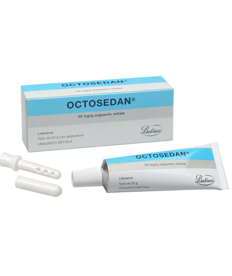 OCTOSEDAN*UNG RETT 25G 50MG/G