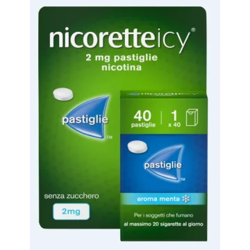 NICORETTEICY 40 Past.2mg