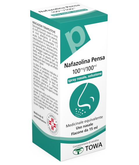 Nafazolina Pensa 100 mg/100 ml spray nasale